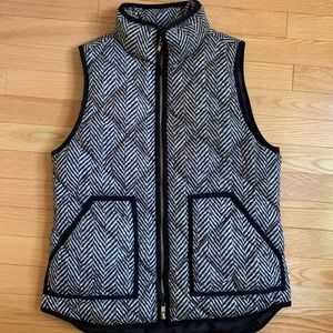 J. Crew Houndstooth Vest